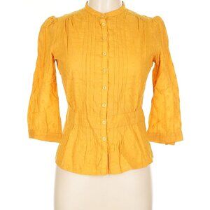 French Connection Size 10 3/4 sleeve button-down shirt